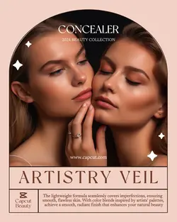 Beauty Concealer Effect Display Instagram Portrait