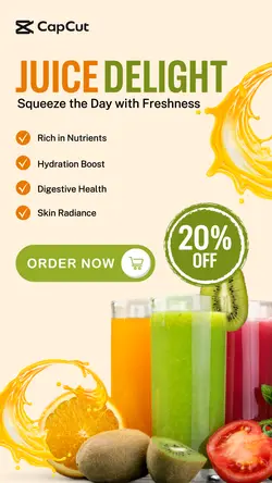 Food Fresh Juice Product Promotion Instagram