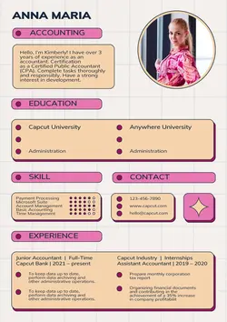 Business Resume Accounting