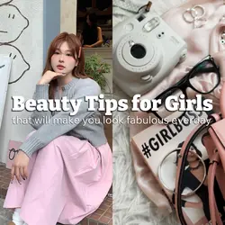 Beauty Tips for Girls Youtube Thumbnail 1:1