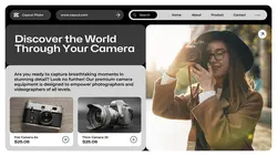 Electronics Camera Product Display Twitter Post