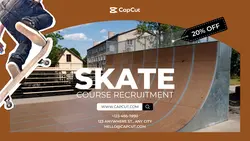 Sports and Fitness skate sales simple style