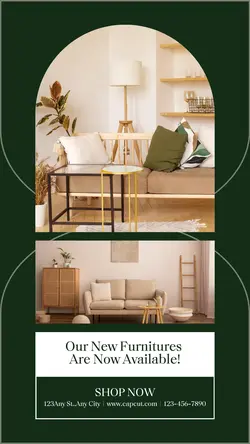 House New Furniture Promotion Instagram Story