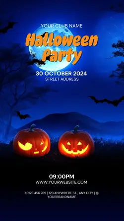 Helloween Party Instagram Story