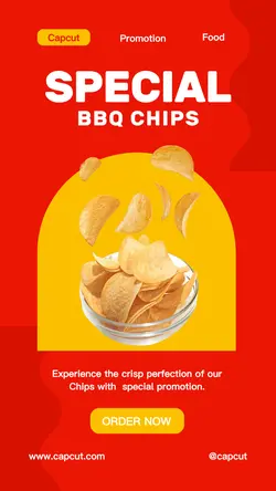 Snack Product Special Promotion Modern Tiktok Post