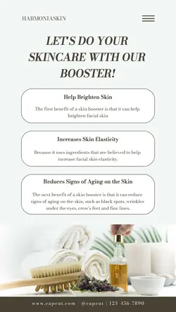 Booster Product Display Instagram Story