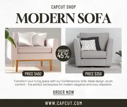 Sofa Promotion Facebook Post