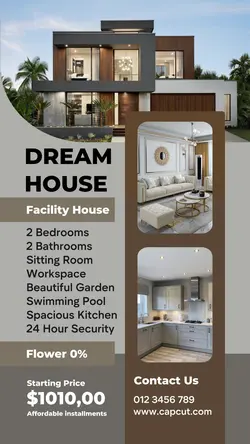 Dream House Product Display Instagram Story
