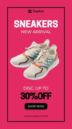 Sneakers product Launch instagram Story