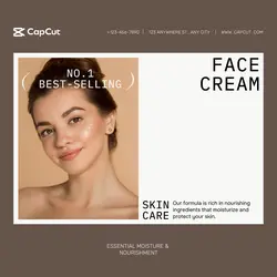 Beauty&Personal Care Face Cream Display Minimal