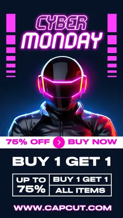 Cyber Monday Instastory Promotion