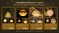Household Accessories Modern Pendant Light