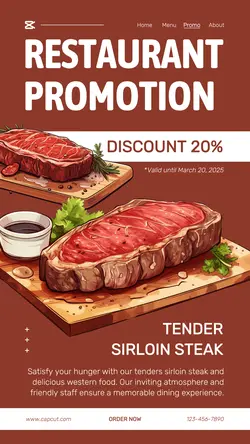 Restaurant Promotiom Instagram Story