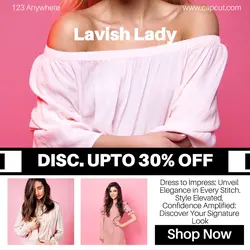 3 Multi-Product Fashion Promotion - Pink Style