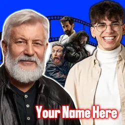 Film and TV Interview Youtube Thumbnail 1:1