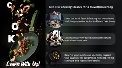 Cooking Class Poster