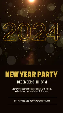Other Industries New Year  Party Instagram Story