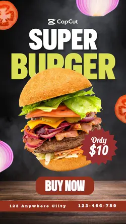 Burger Special Discount Promotion