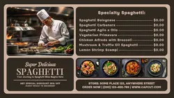 spaghetti menu twitter post