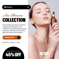 New Skincare Collection Promo Instagram Post