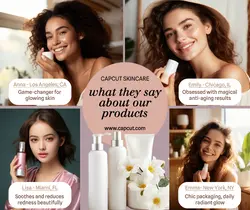 cosmetic skincare testimoni facebook post