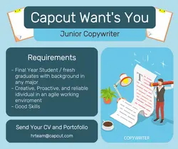 Bussines Capcut Hiring Advertise Instagram Post