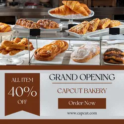 Bakery Promo Instagram Post