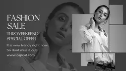 Fashion Display for Thumbnail Youtube