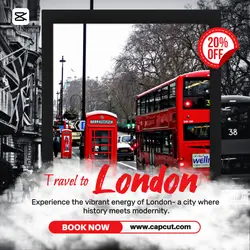 Instagram Post - Travel to London