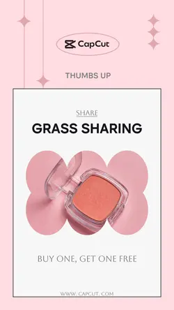 Beauty & Personal care Product display Blush weak marketing