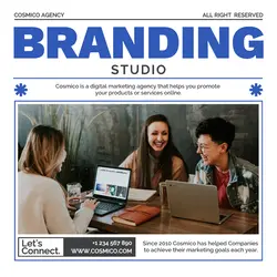 Creative Agency Business Instagram Post