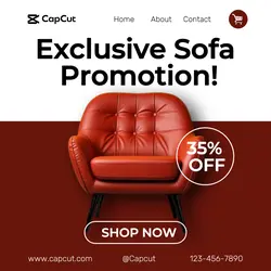 Sofa Promotion Instagram Post