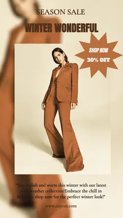 Fashion Clothing Promotions  Instagram Story Nude