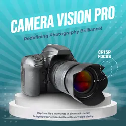 E-commerce Electronics - Product Display - Camera