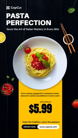 Food Pasta Product Display Instagram