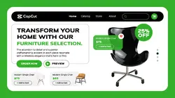 Furniture Sale Promotion Website