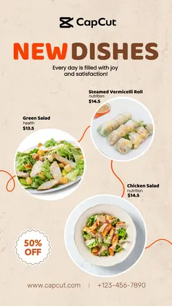 Foods Dish display Minimalist style