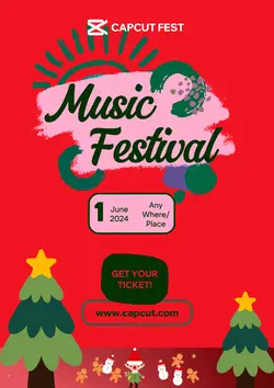 Non-marketing Music Festival Poster