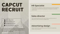 Business recruit publicize Business