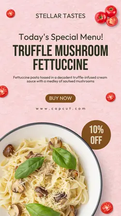 Food & Beverages Today Special Menu Promotion