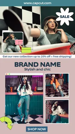 5-Product Image Trendy Fashion Instagram Story