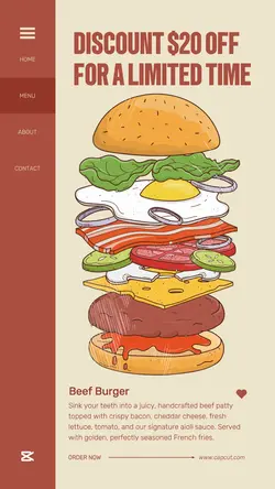Food Product Promotion Tiktok Post