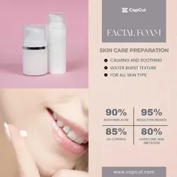 Skin Care Product Display Instagram Post