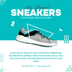 Sneakers Ads Instagram Post