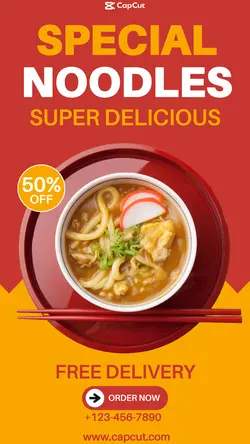 Special Noodles Promotion Instagram Story