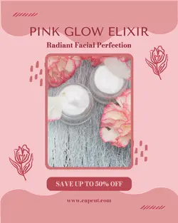 Beauty Pink Product Promo IG Template