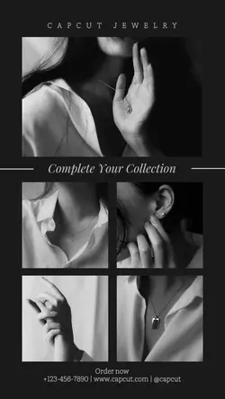 Luxury Jewelry Promotion Instagram Story