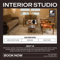 Interior Design Studio Instagram Post