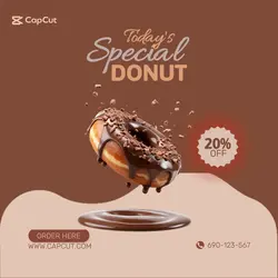 Donut Promo Instagram Posting