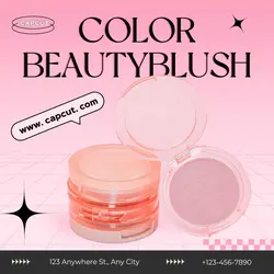 Beauty & Blush Product display Minimalist